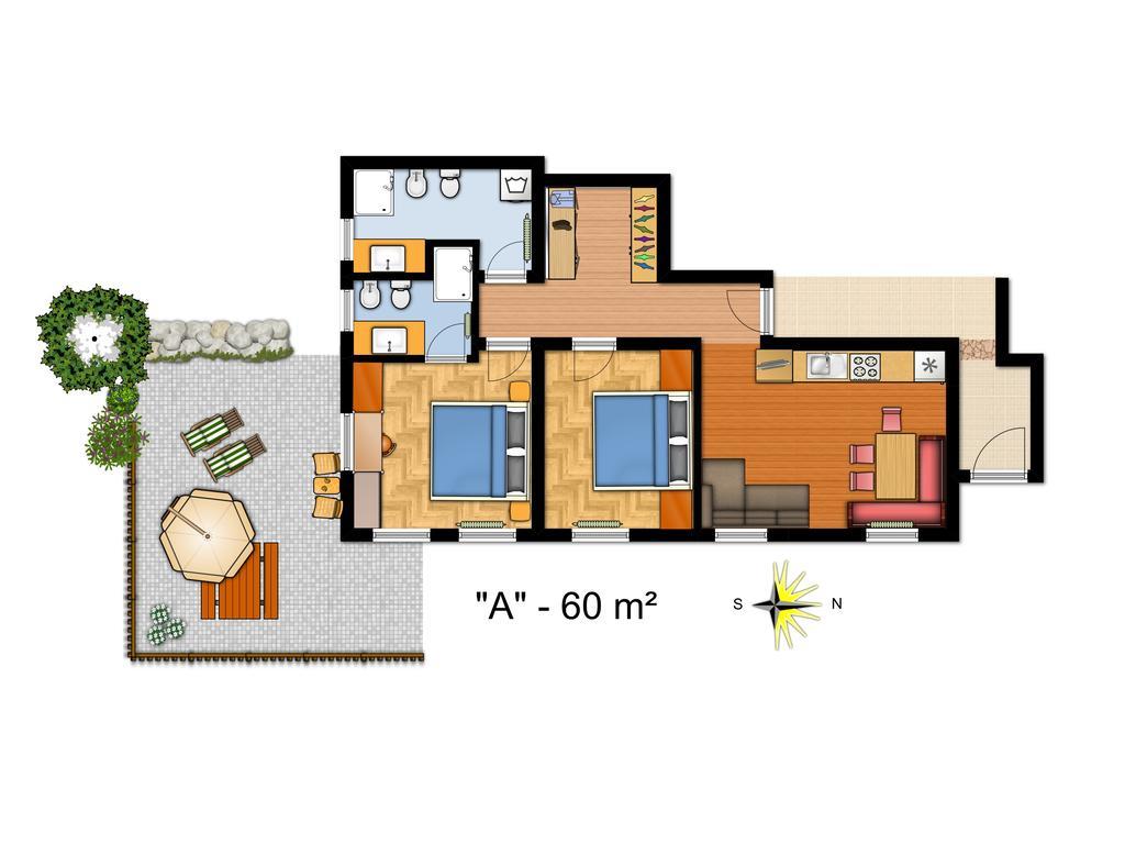 Ciasa Col Cuch Apartment Ла Виля Екстериор снимка